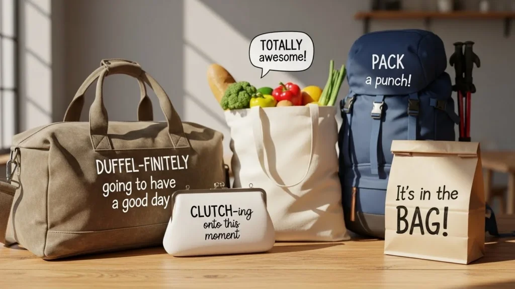 bag puns