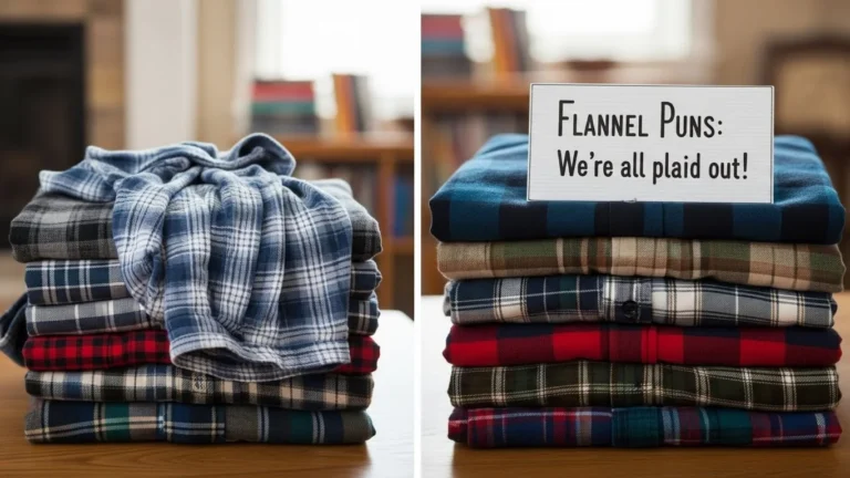 flannel puns