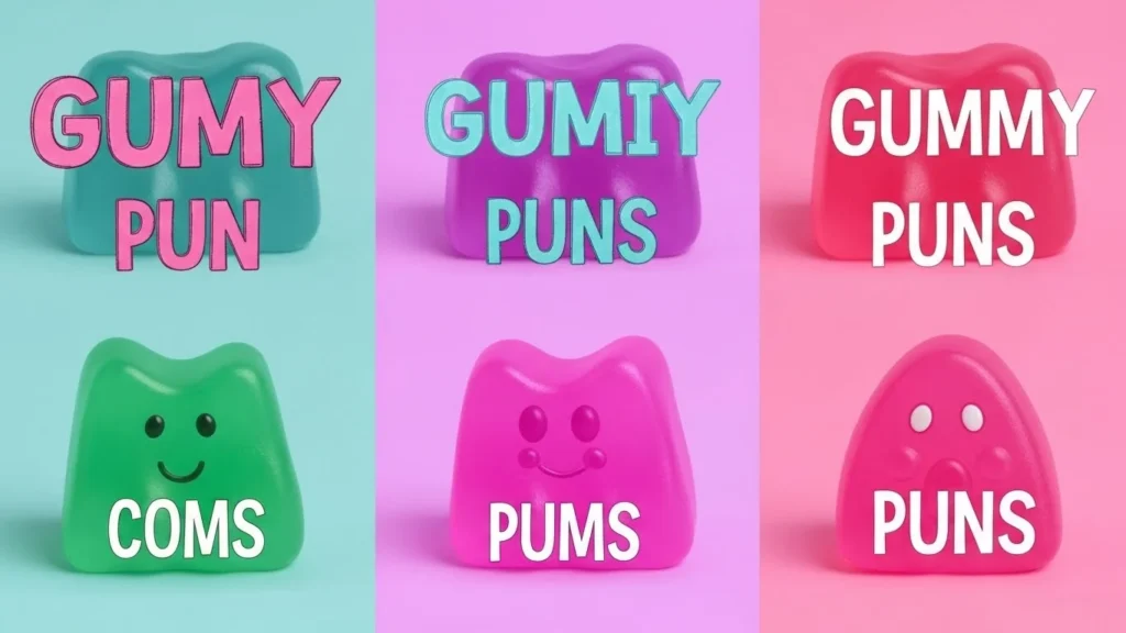 gummy puns
