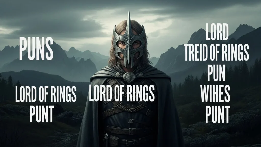 lord of the rings puns