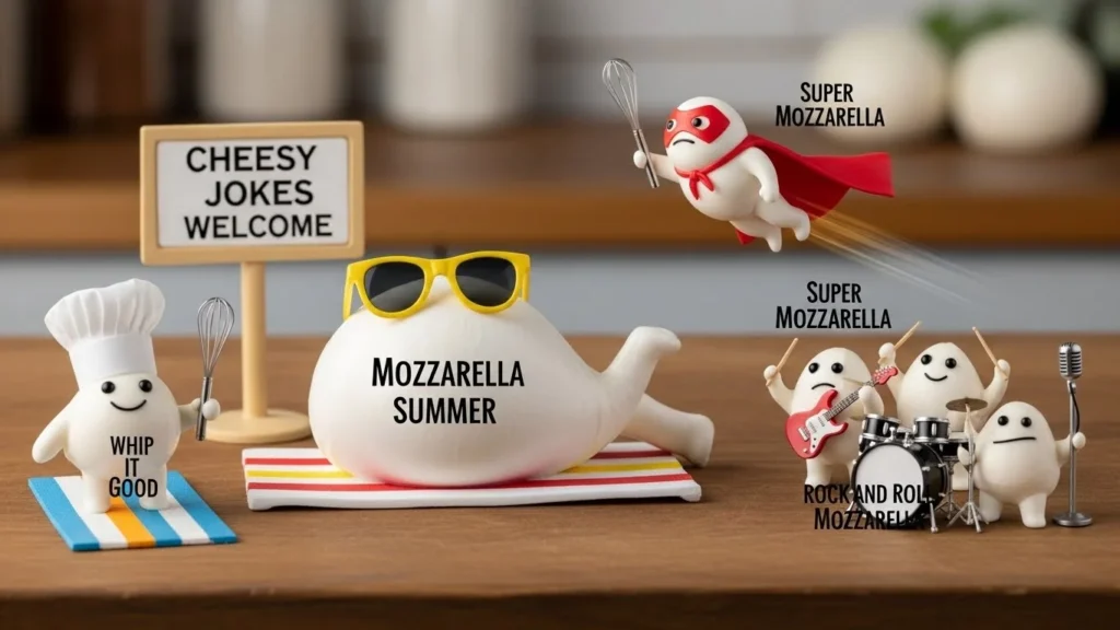 mozzarella puns