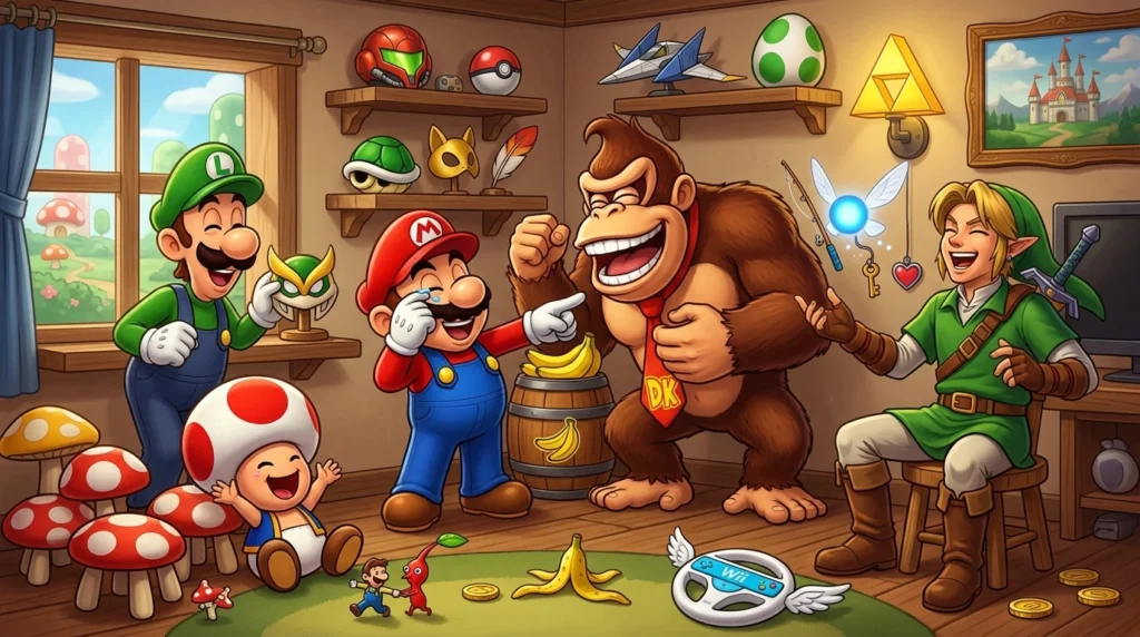 nintendo puns