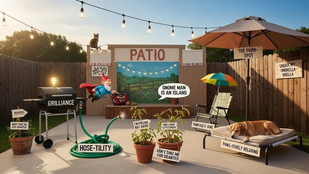 patio puns