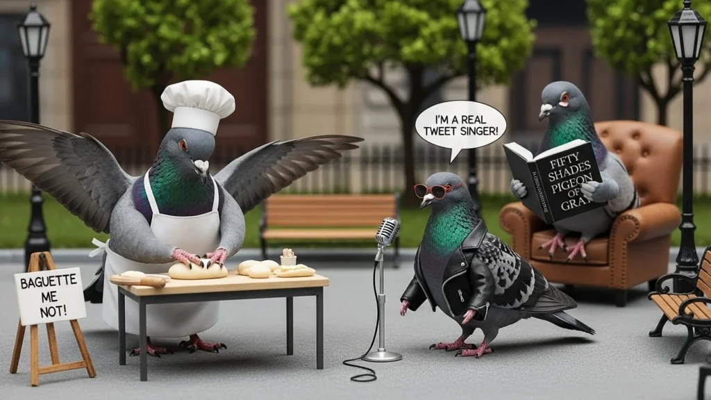 pigeon puns