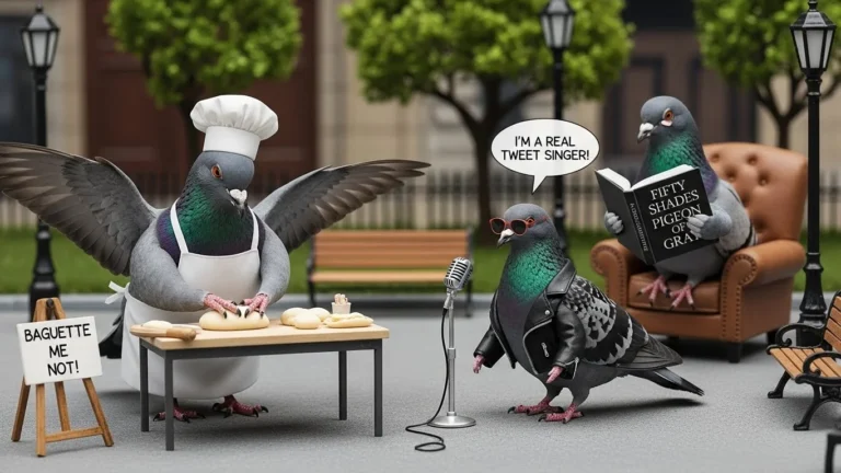 pigeon puns