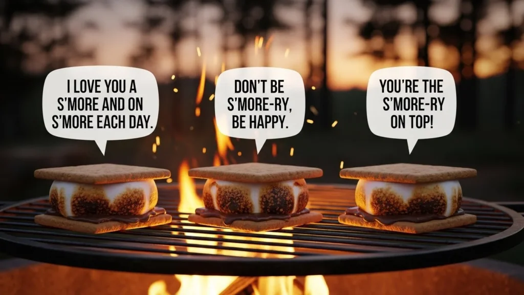 smore puns