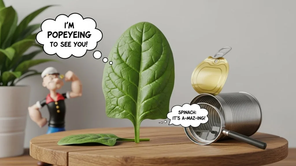 spinach puns