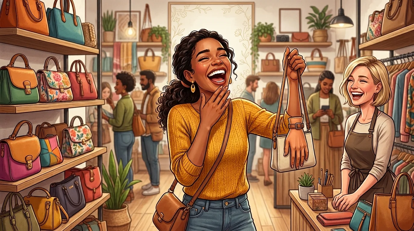 Clever Purse Wordplay for Instagram