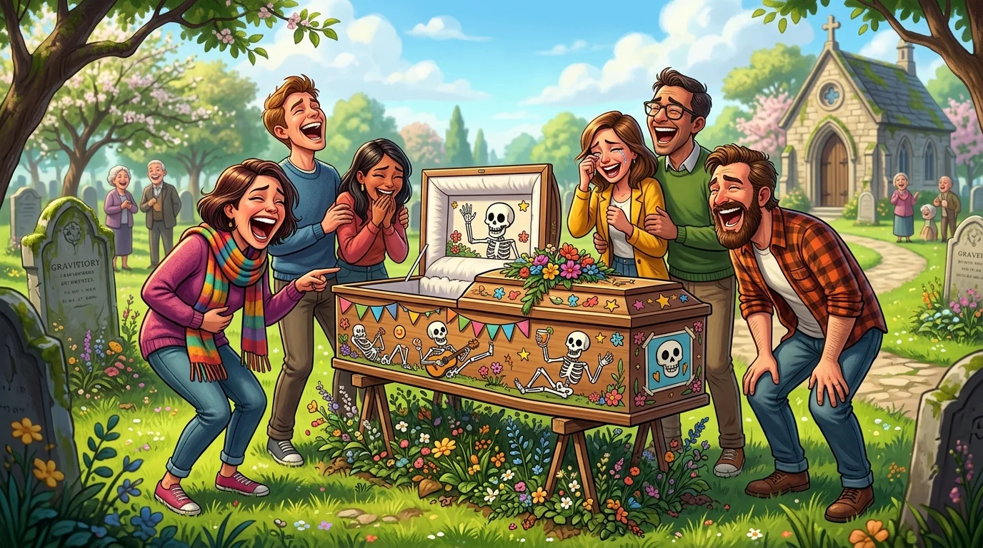 Hilarious Coffin Puns & Captions