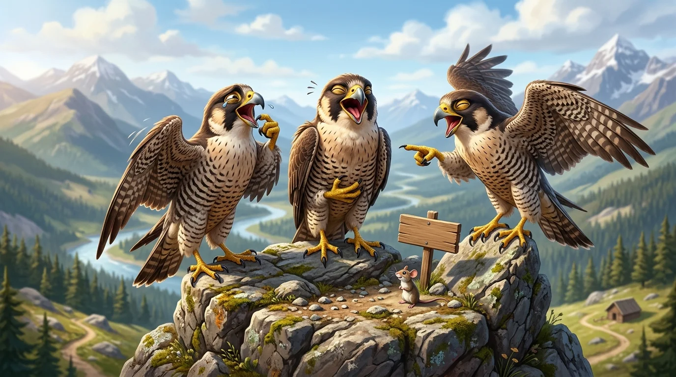 Hilarious Falcon Puns & Captions