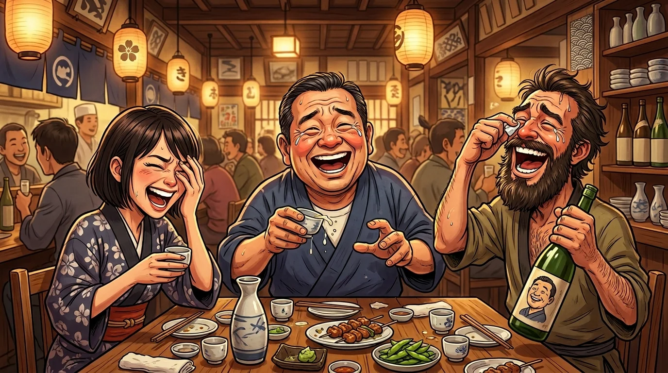Hilarious Sake Puns & Captions