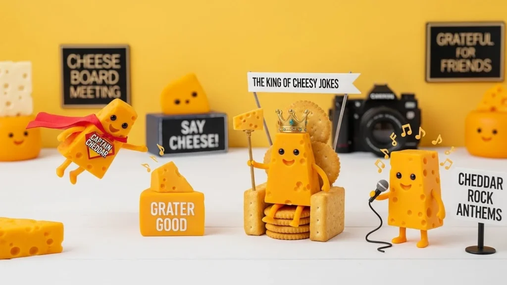 cheddar puns