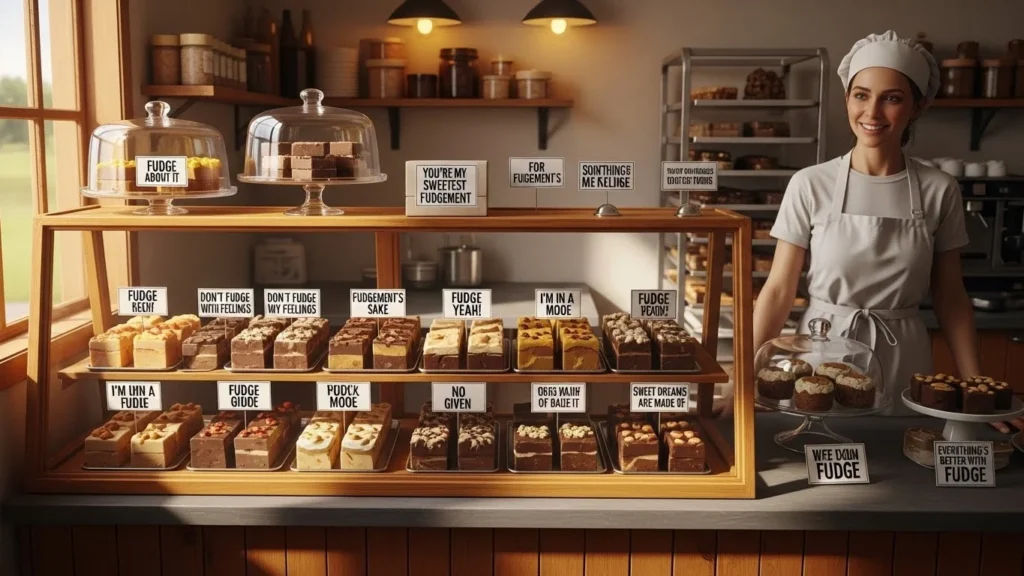 fudge puns