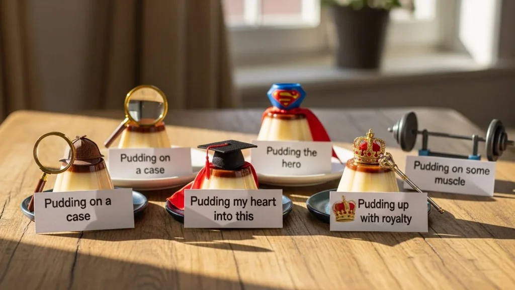 pudding puns