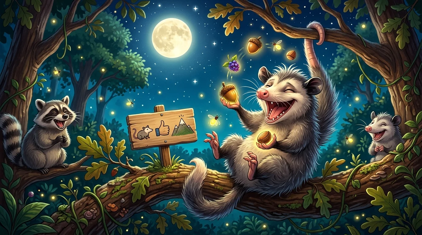 Clever Possum Wordplay for Instagram