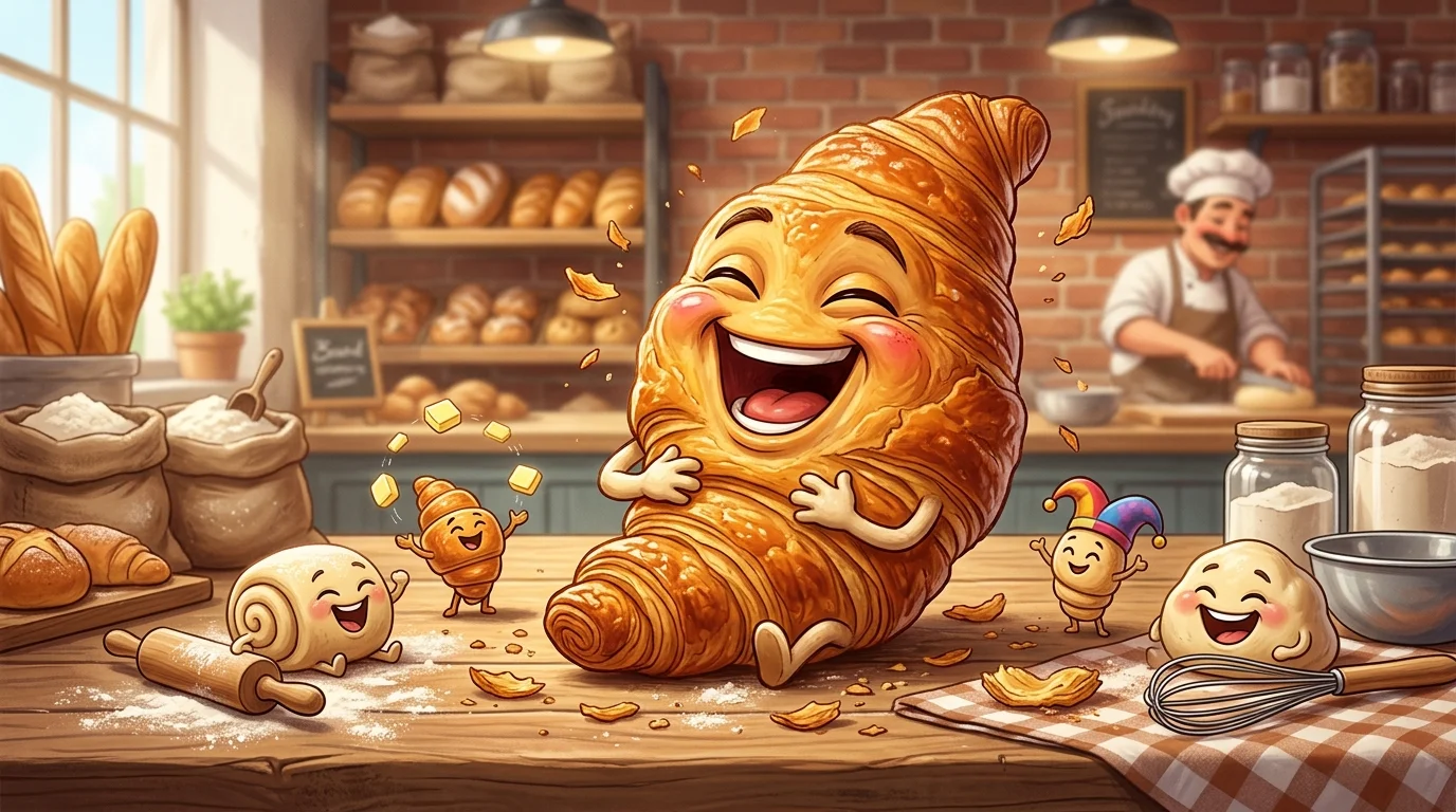 Hilarious Croissant Puns & Captions