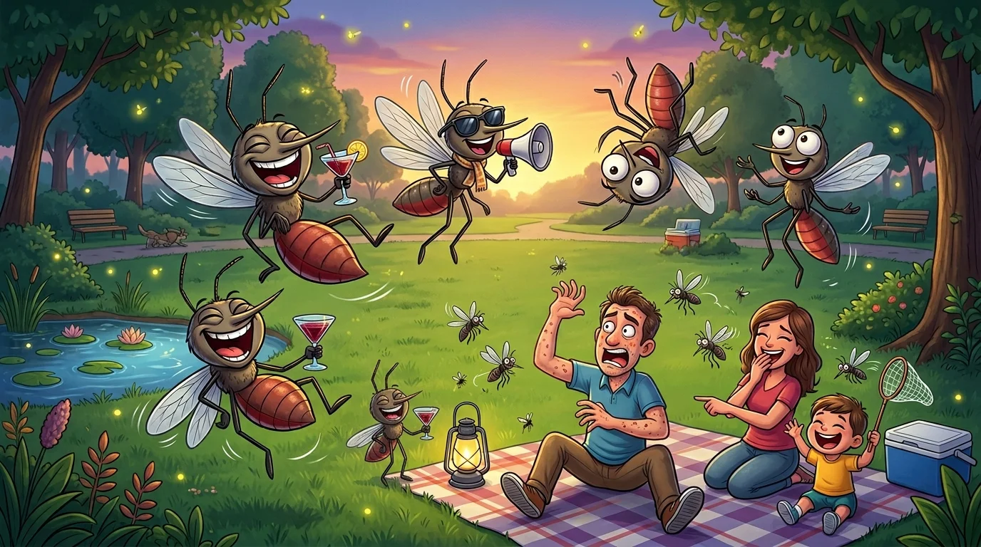 Hilarious Mosquito Puns & Captions 