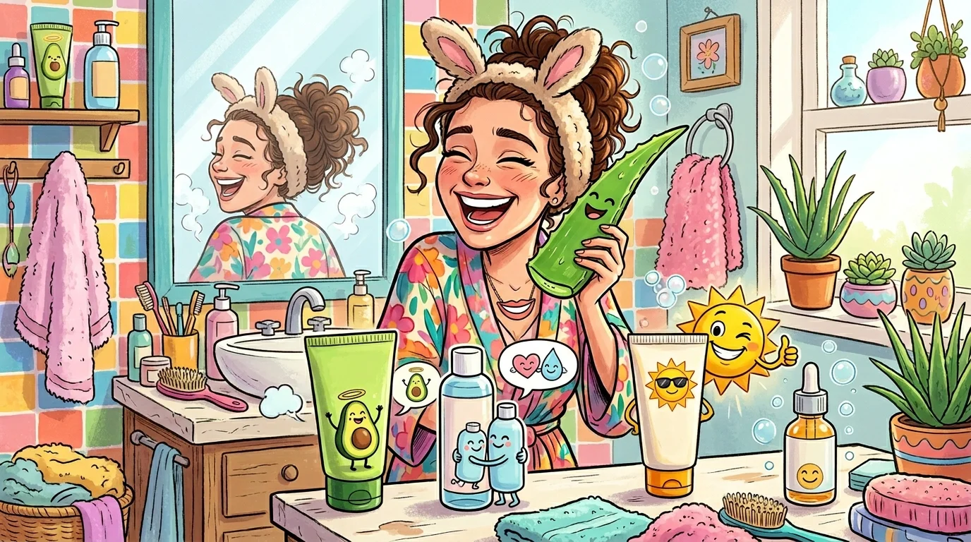Hilarious Skincare Puns & Captions