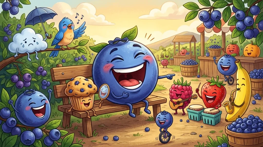 blueberry puns