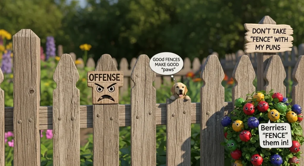 fence puns