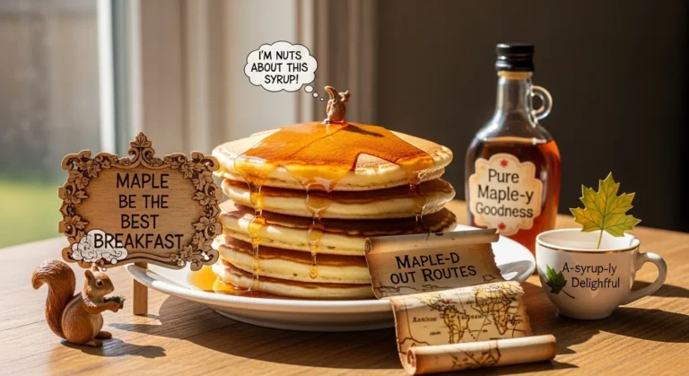 maple syrup puns