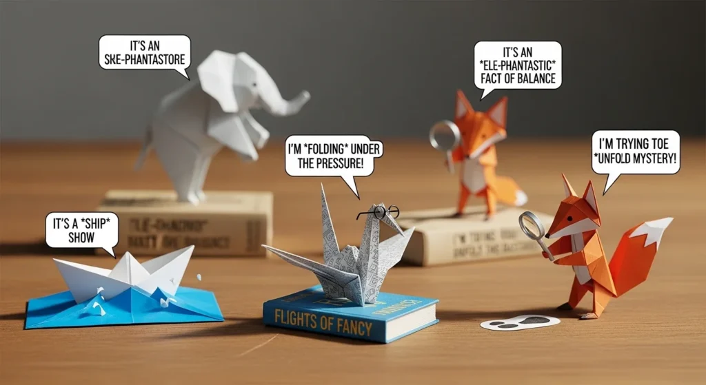 origami puns