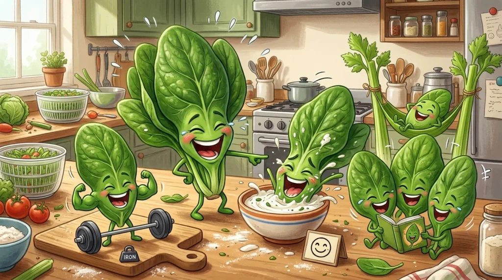 spinach puns
