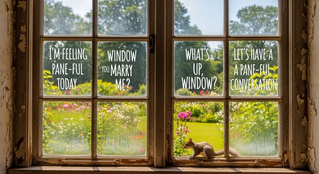 window puns