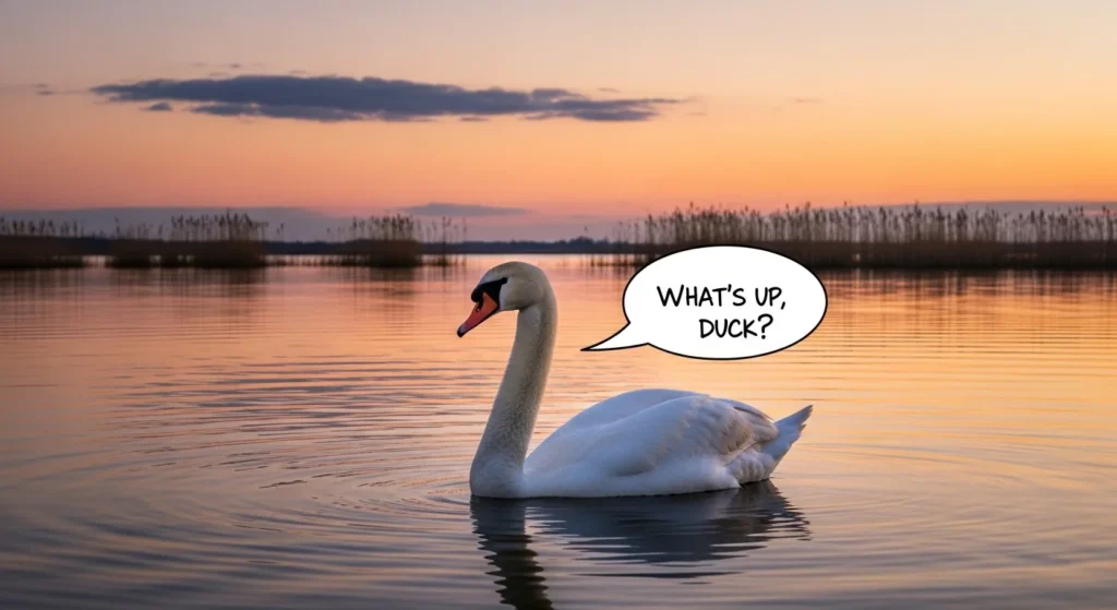 Swan puns one liners