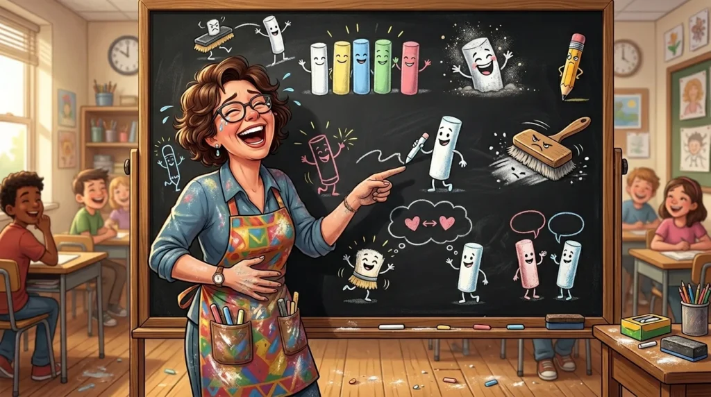 chalk puns