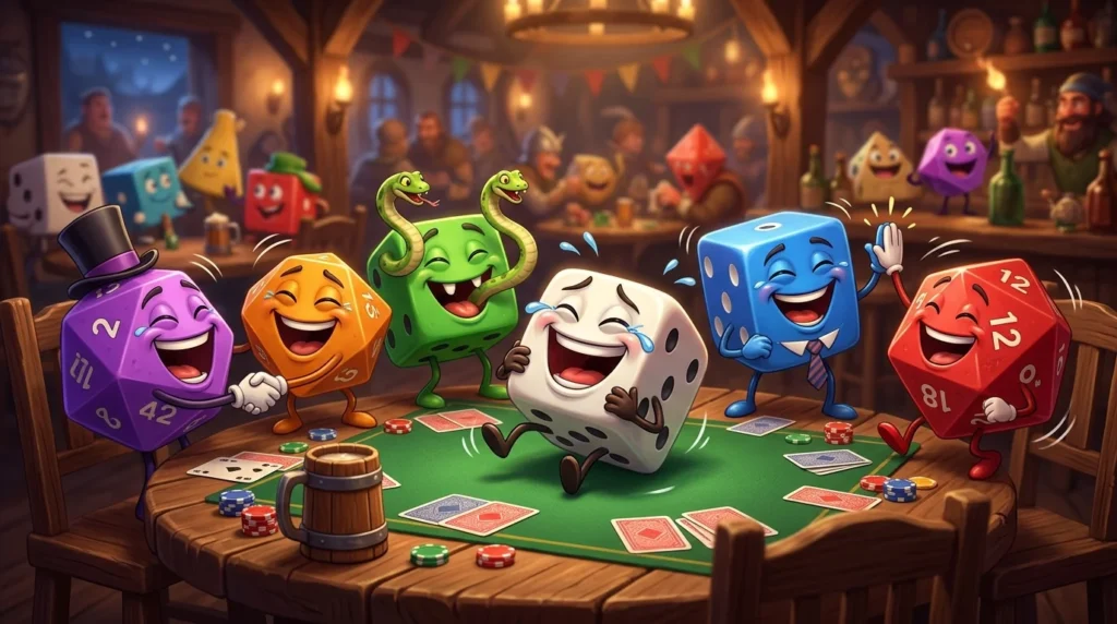 dice puns