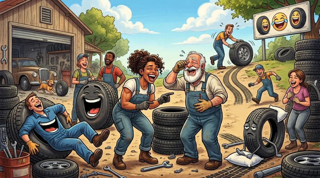 tire puns
