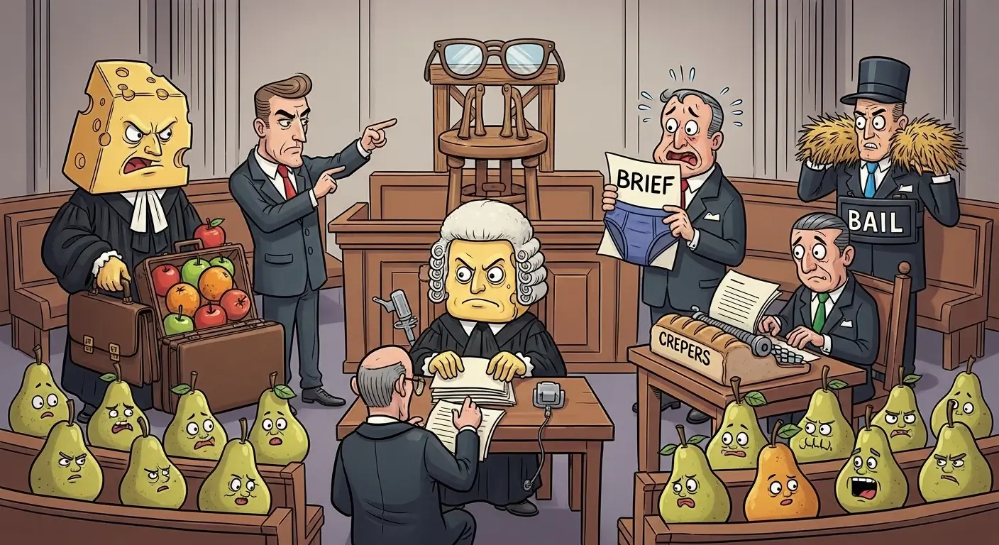 Courtroom puns one liners