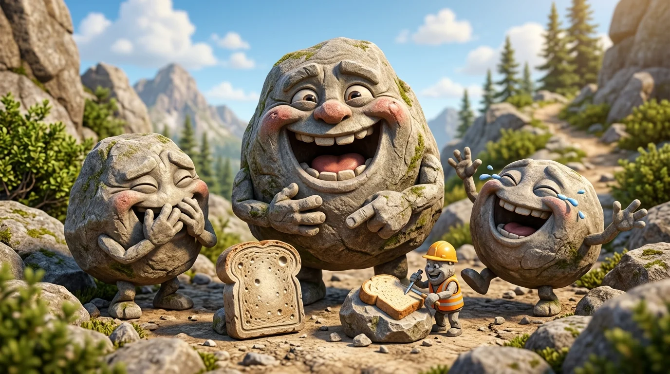 Clever Stone Wordplay for Instagram
