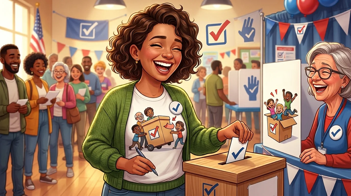 Clever Voting Wordplay for Instagram