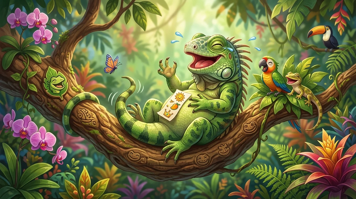 Cute Iguana Puns