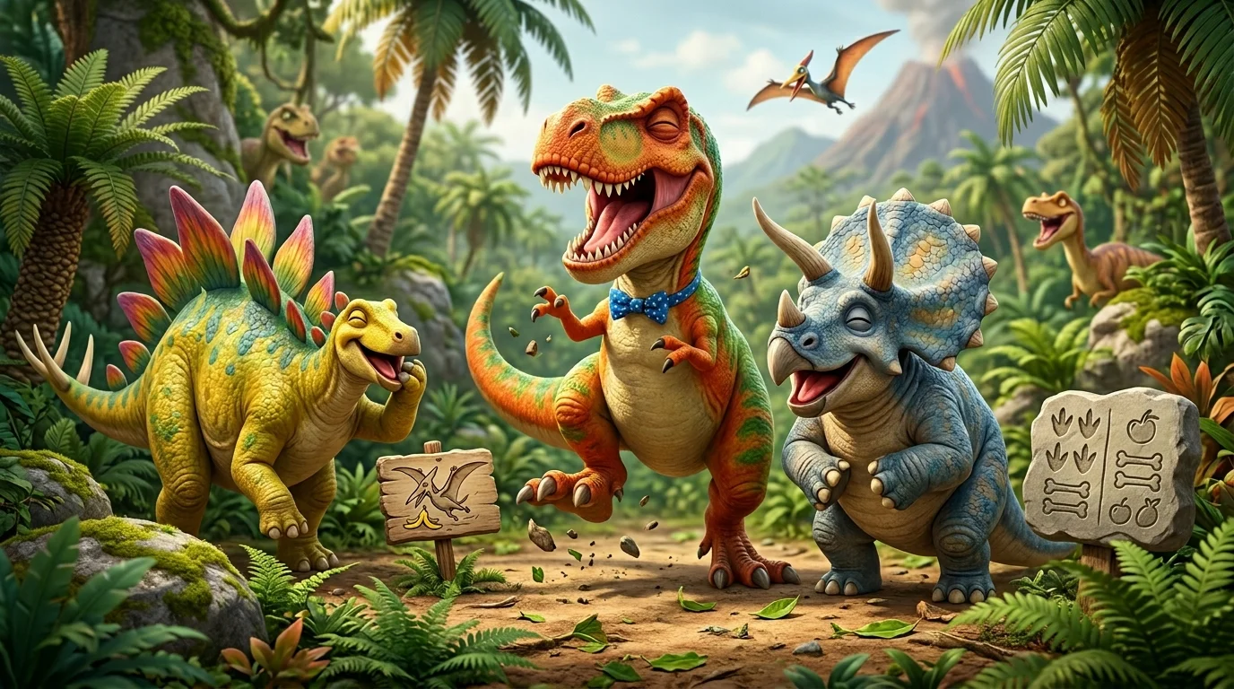 Dinosaur puns for birthday