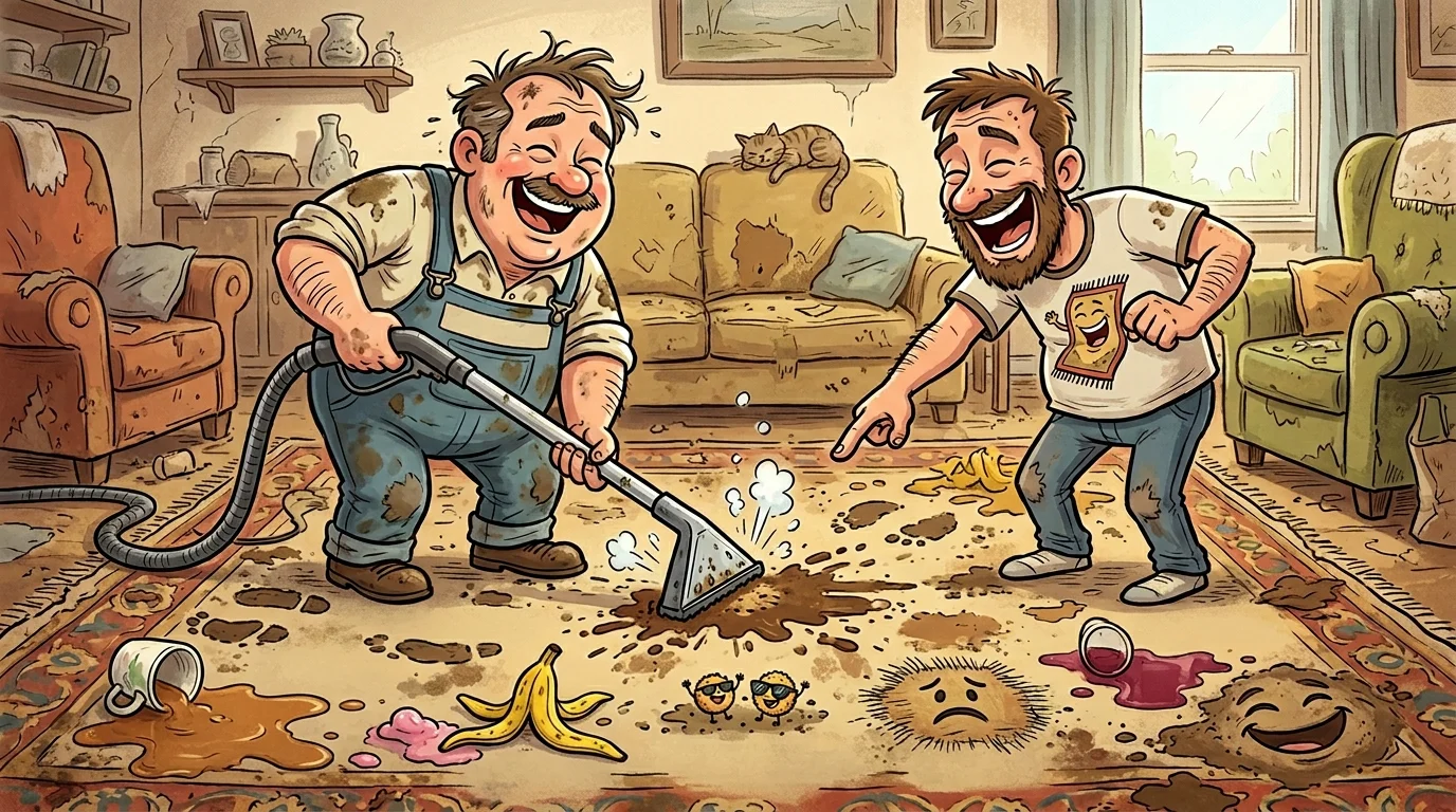 Dirty Carpet Puns 
