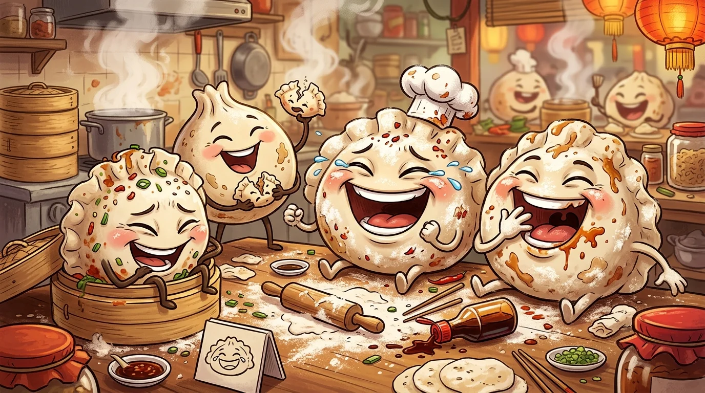 Dirty Dumpling Puns