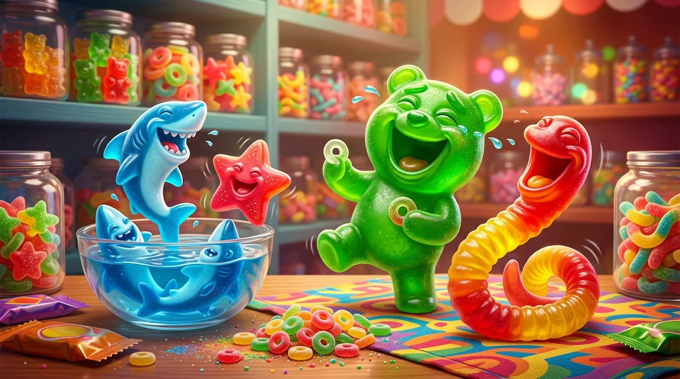 Gummy puns one liners