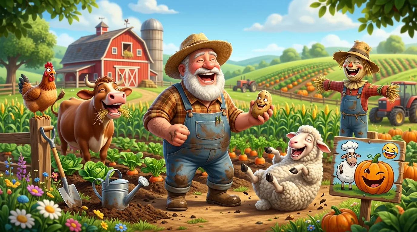 Hilarious Agriculture Puns and Captions