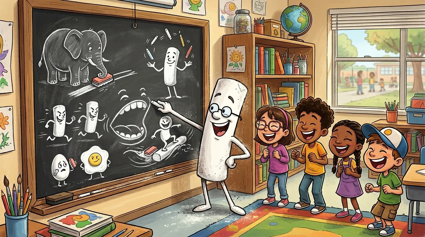 Hilarious Chalk Puns & Captions