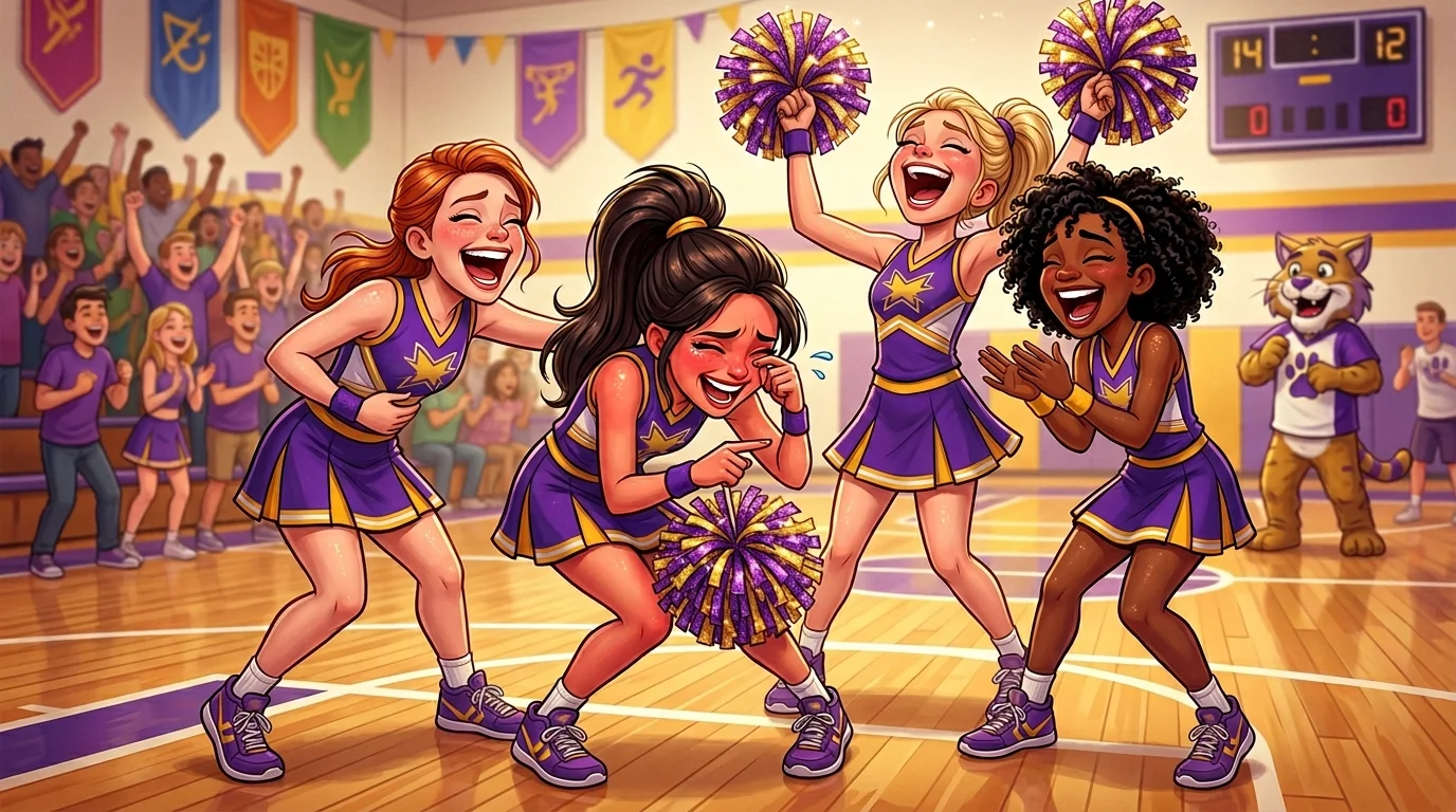 Hilarious Cheerleader Puns & Captions