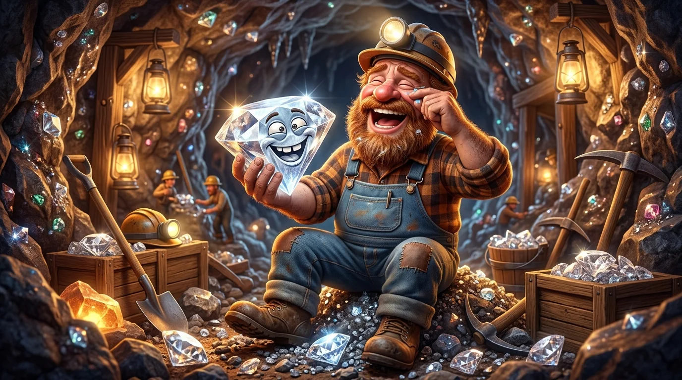 Hilarious Diamond Puns & Captions