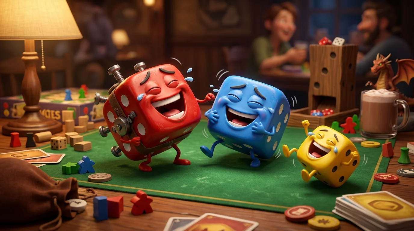 Hilarious Dice Puns & Captions
