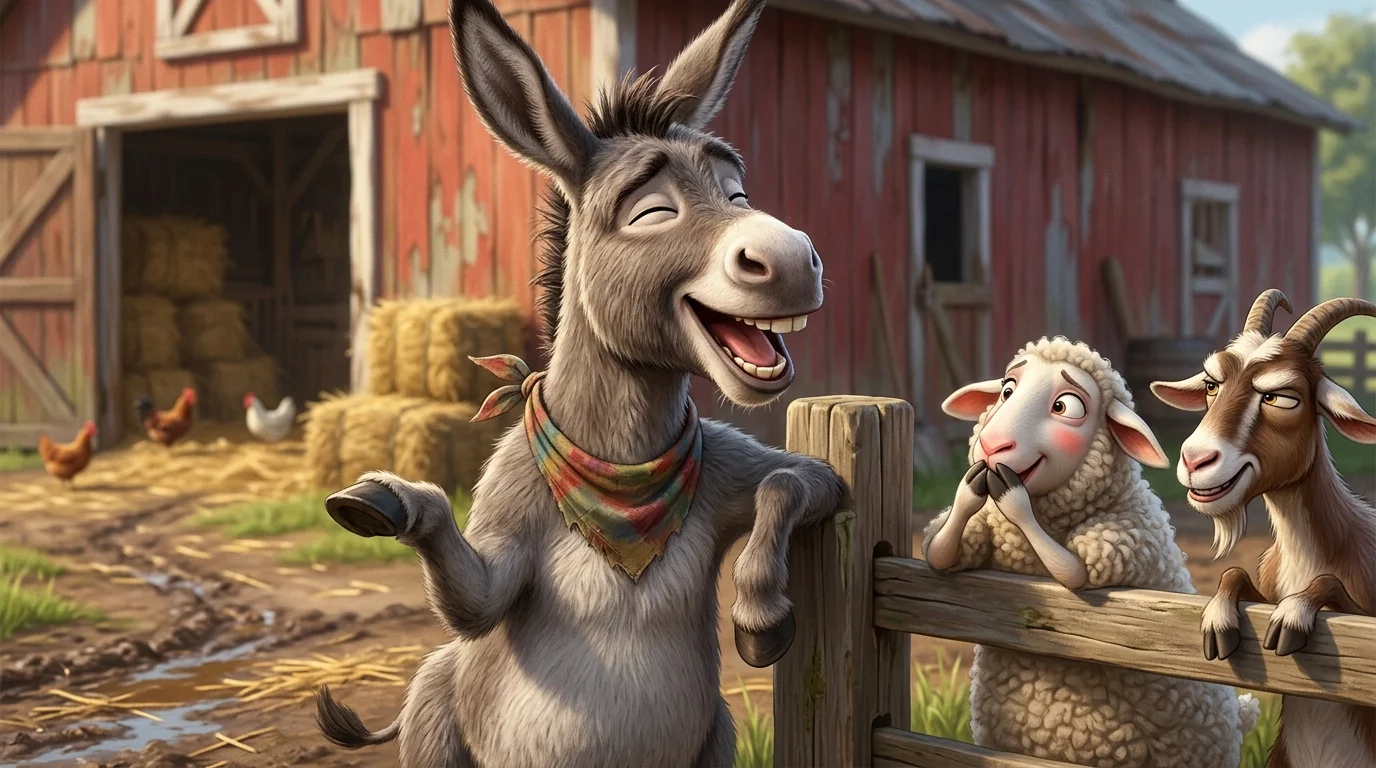 Hilarious Donkey Puns & Captions