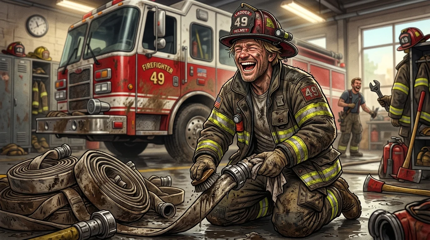 Hilarious Firefighter Puns & Captions