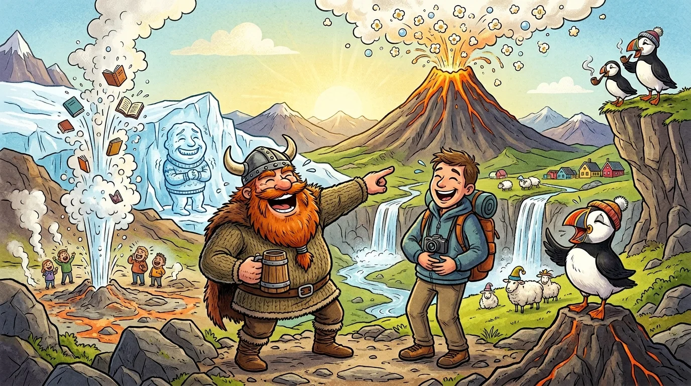 Hilarious Iceland Puns & Captions