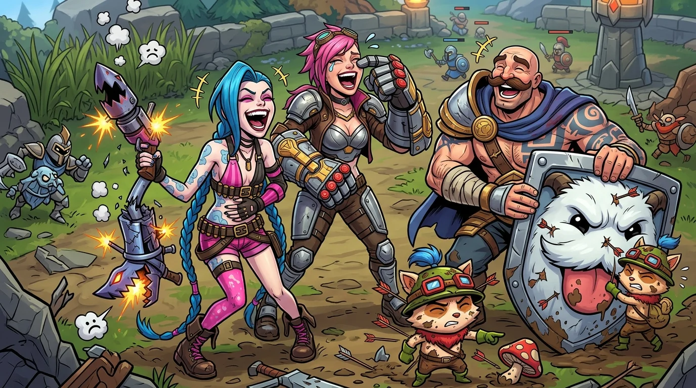 Hilarious League of Legends Puns & Captions