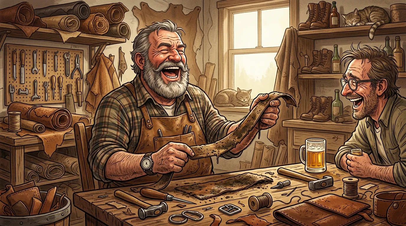 Hilarious Leather Puns & Captions